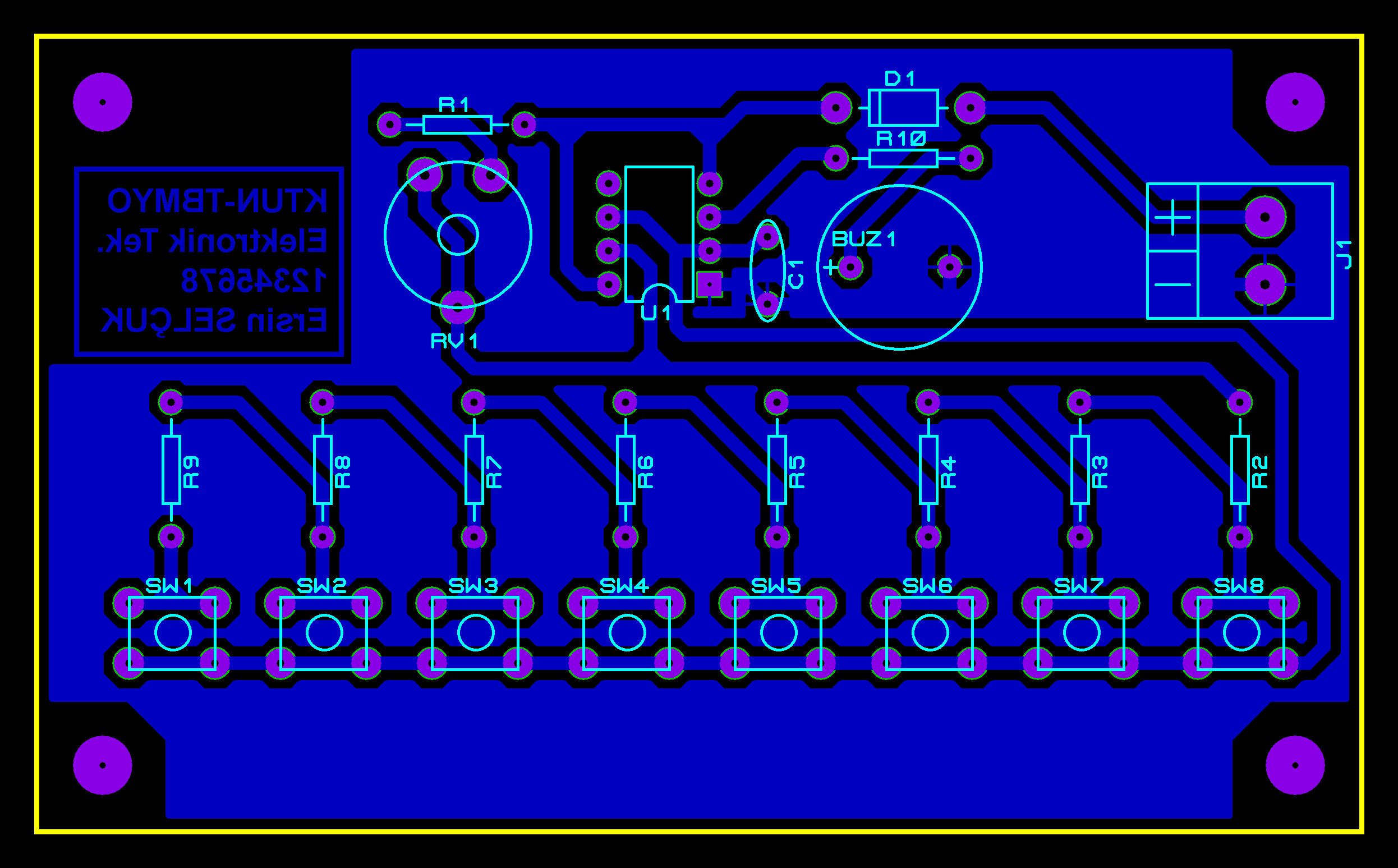 NE555-piyano-devresi-pcb